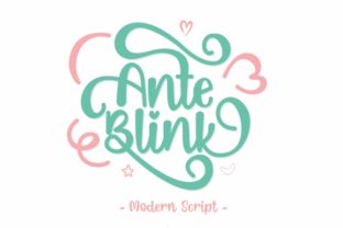 Ante Blink: A Font That Elevates Your Brand