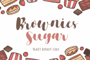 Brownies Sugar: A Font That Speaks With Style