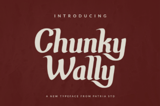 Chunky Wally: A Vintage Handwritten Font