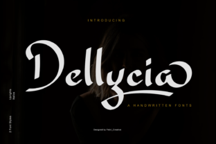 Dellycia: A Handwritten Font for Business