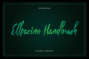 Ellpacino Handbrush Font