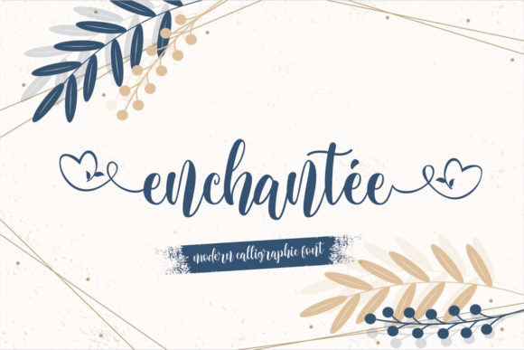 Enchantee: A Stylish Script Font