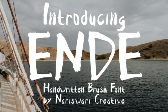 Ende: A Unique Display Font