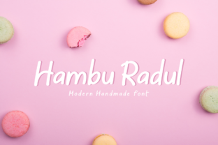 Hambu Radul: A Font for Creative Campaigns