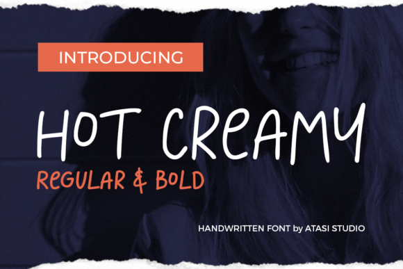 Hot Creamy Font for Handmade Projects