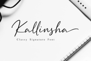 Kallinsha: Elegant Handwritten Font
