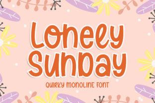 Lonely Sunday: A Whimsical Script Font