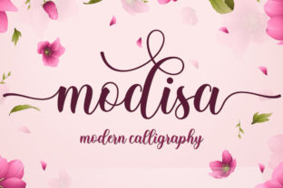 Modisa: A Handwritten Font for Creative Makers