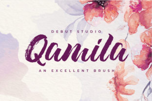 Qamila: A Romantic Script Font