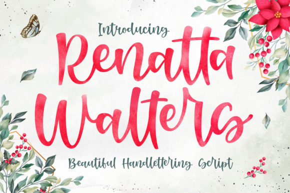 Renatta Walters: A Font That Adds Romance to Your Brand