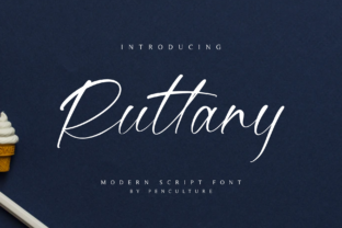 Ruttany: A Modern Script Font