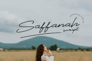 Saffanah: A Stylish Handwritten Font