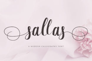 Sallas: A Stylish Script Font for Digital Marketing