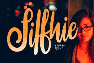 Silfhie: A Stylish Script Font