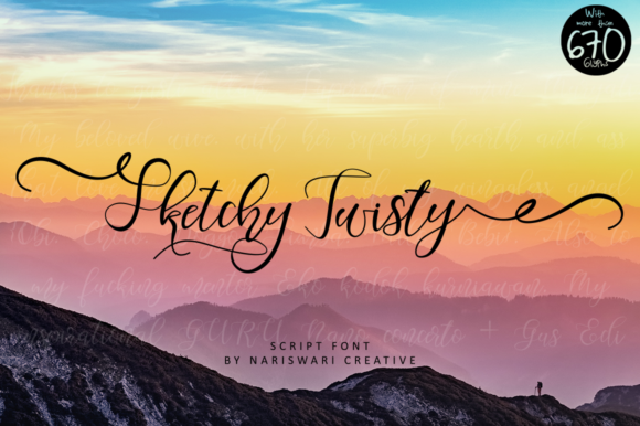 Sketchy Twisty: A Font That Elevates Your Brand