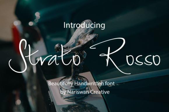 Strato Rosso: A Stylish Font for Business
