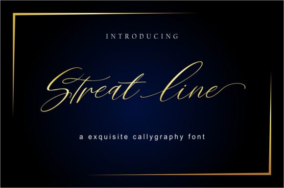 Streat Line: A Font That Elevates Your Brand