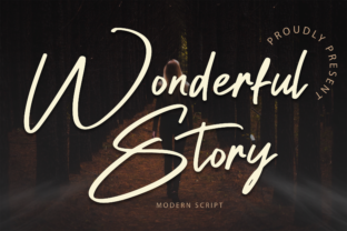 Wonderful Story: A Charming Script Font